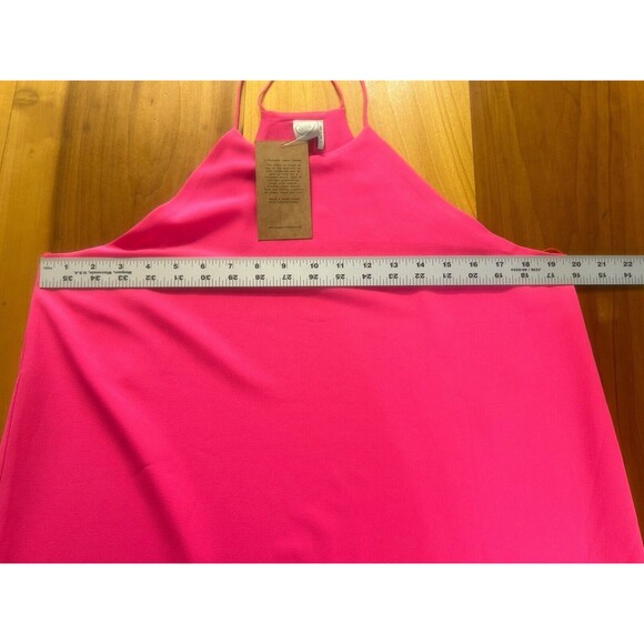 Paper Crane Women’s Tank Top. Large. Hot Pink. Racerback. Spaghetti Straps. NWT - Picture 8 of 11